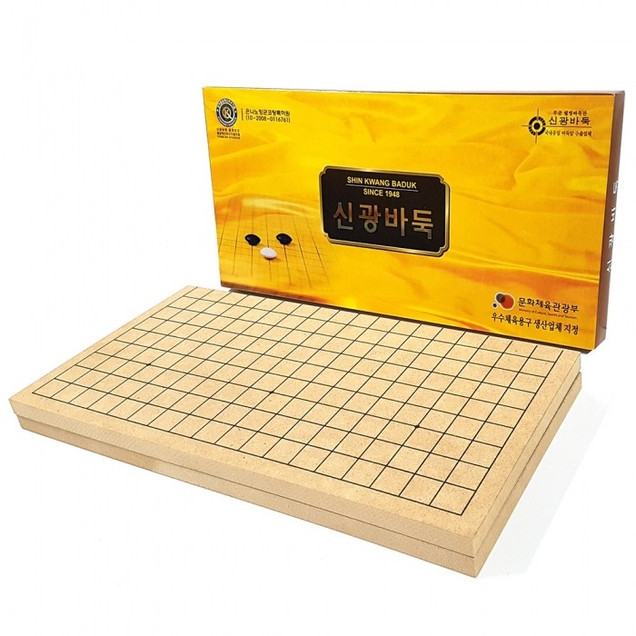 400X400X15MDF 15mm 신광바둑 보드게임 접이식바둑판 (1개입) 14,660원