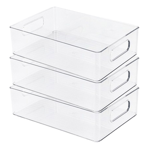 마켓피오 홈 투명 다용도 pp 정리 수납함 9,000원