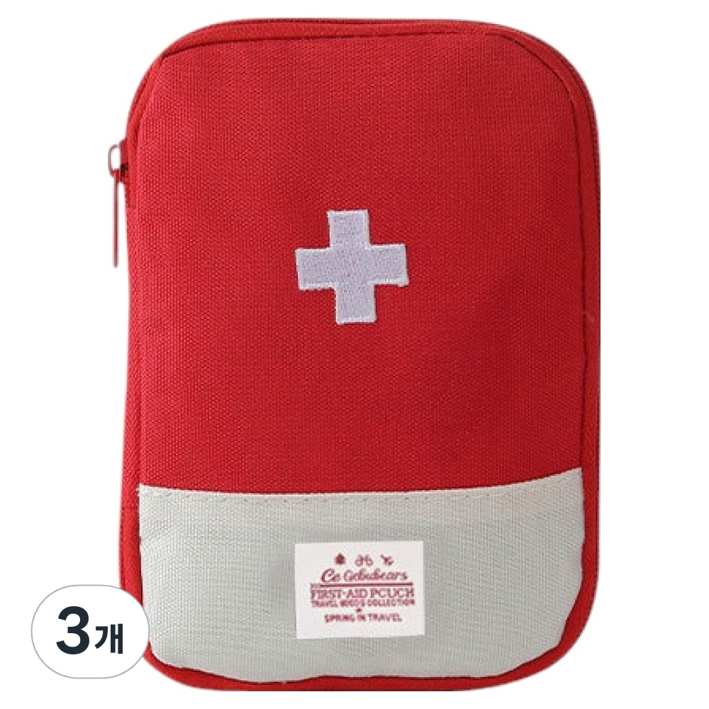 루네온 모던 휴대용 구급 가방 빨간색 S 18,900원