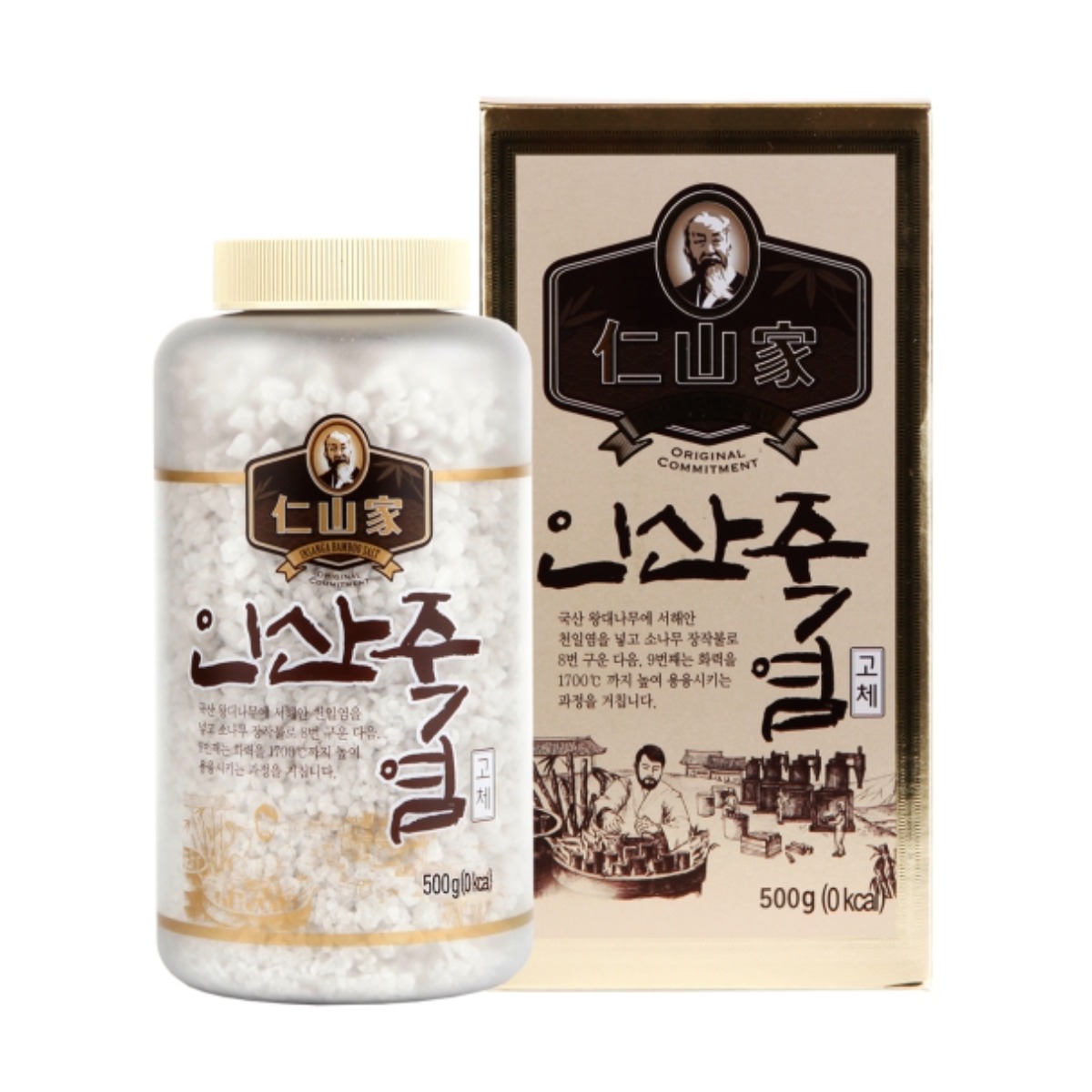 인산가 9회죽염 고체 500g + 휴대용기 + 다양한 인산가 샘플 증정 / 죽염본가 9번구운 인산죽염 [정품 판매자 사업자번호: 660-58-00496], 500g, 1개 135,090원