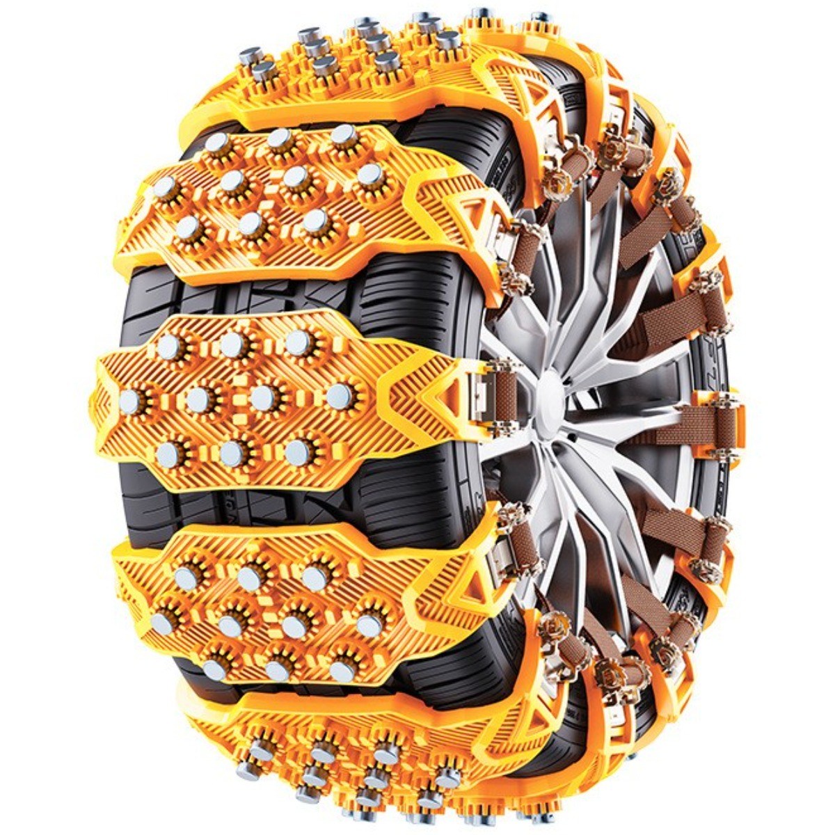 스노우 체인 타이어 체인 스노우체인 우레탄 스노우체인 벨트형 스노우체인, 8개 51,800원