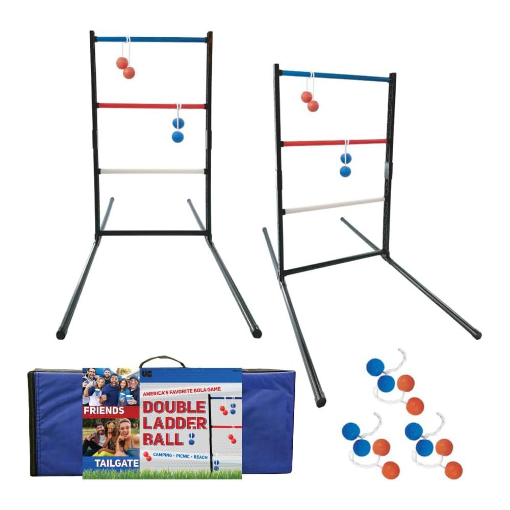 패밀리펀 더블 래더볼 /  야외 단체게임 캠핑 가족 놀이 레저 학교체육 볼라볼 세트 방과후체육 실버체육 67,000원