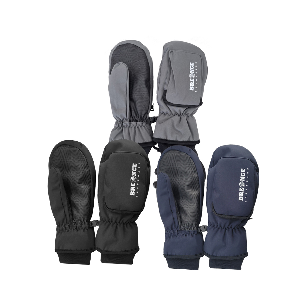 브렌스 겨울 골프 방한 카트 장갑 필드용, 포켓 블랙 L, 1개 9,900원