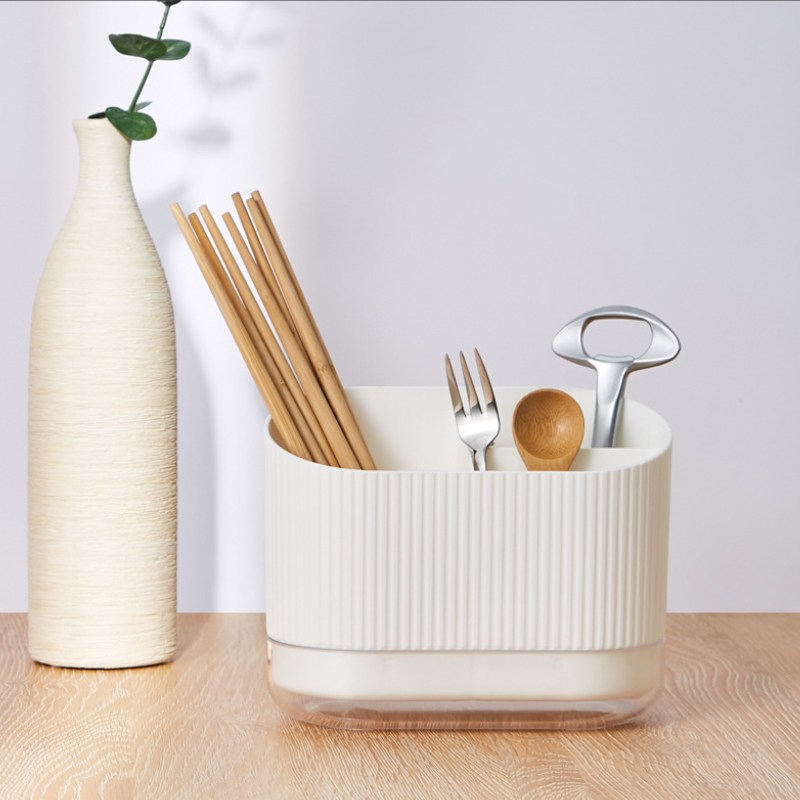 레디박스 북유럽 멀티홀더 물빠짐 수저통, 화이트, 1개 7,900원