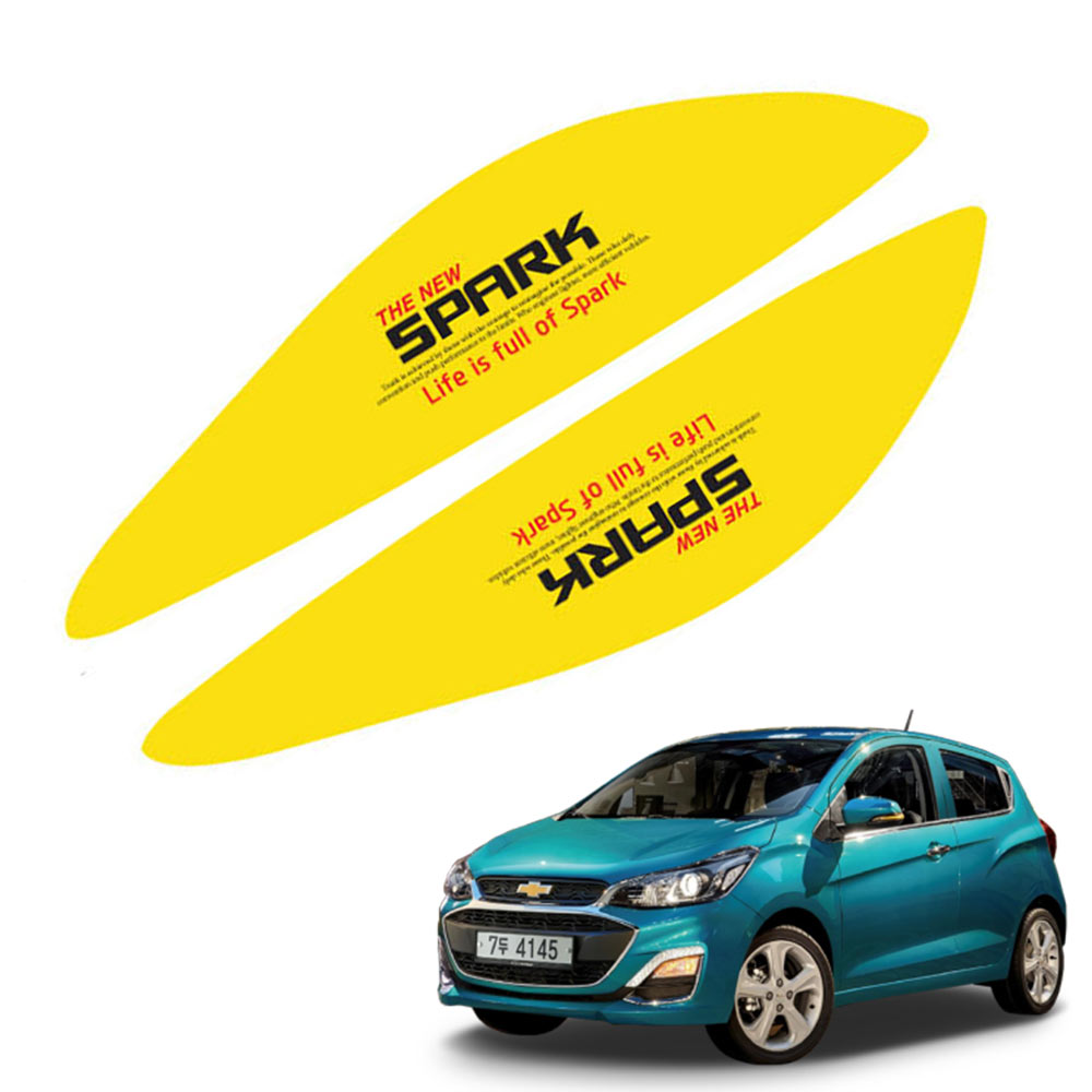 [비브랜드]와이앤유 레터링 포인트 헤드램프 리플렉터 스티커 실외 드레스업 보호필름 더뉴스파크 호환, 1개 6,000원