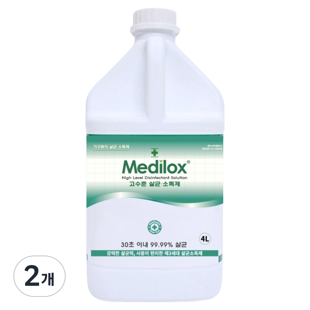 메디록스 기구등의 살균소독제 리필형, 4L, 2개 60,000원