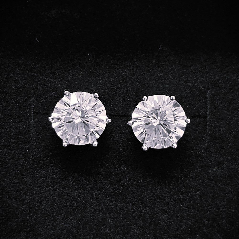 디아제이 모이사나이트 925실버 다이아 귀걸이 엑설런트컷팅 6프롱 D컬러 35,000원