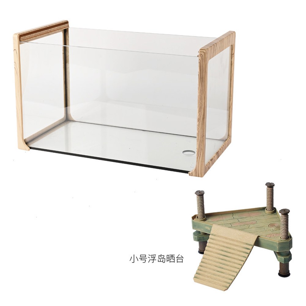 거북이키우기 원목 수족관 안깨지는 60 어항 배수 선반 87,100원