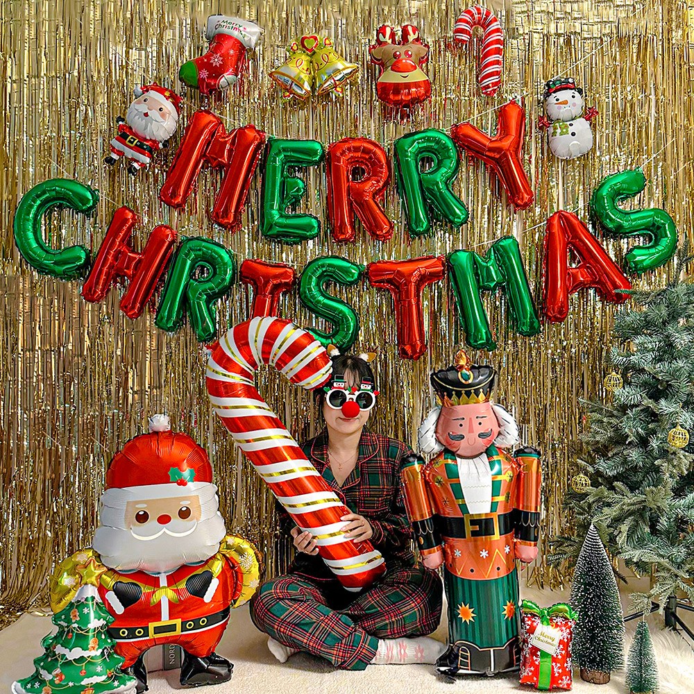파티몬 크리스마스 풍선 가랜드 홈 파티 장식 12,500원
