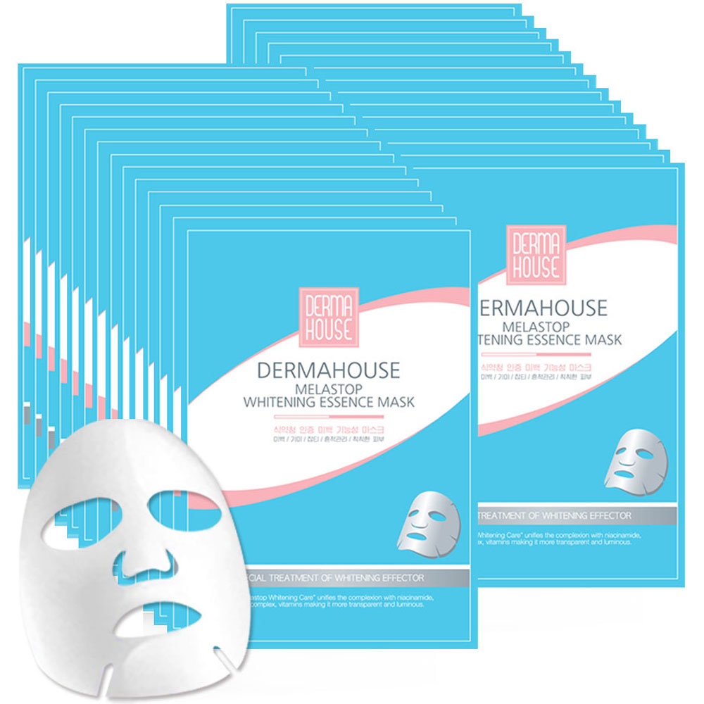 멜라스톱 화이트닝 에센스 마스크팩30mlx28매/ 미백 잡티관리 칙칙한피부, 1개입, 28개 19,500원