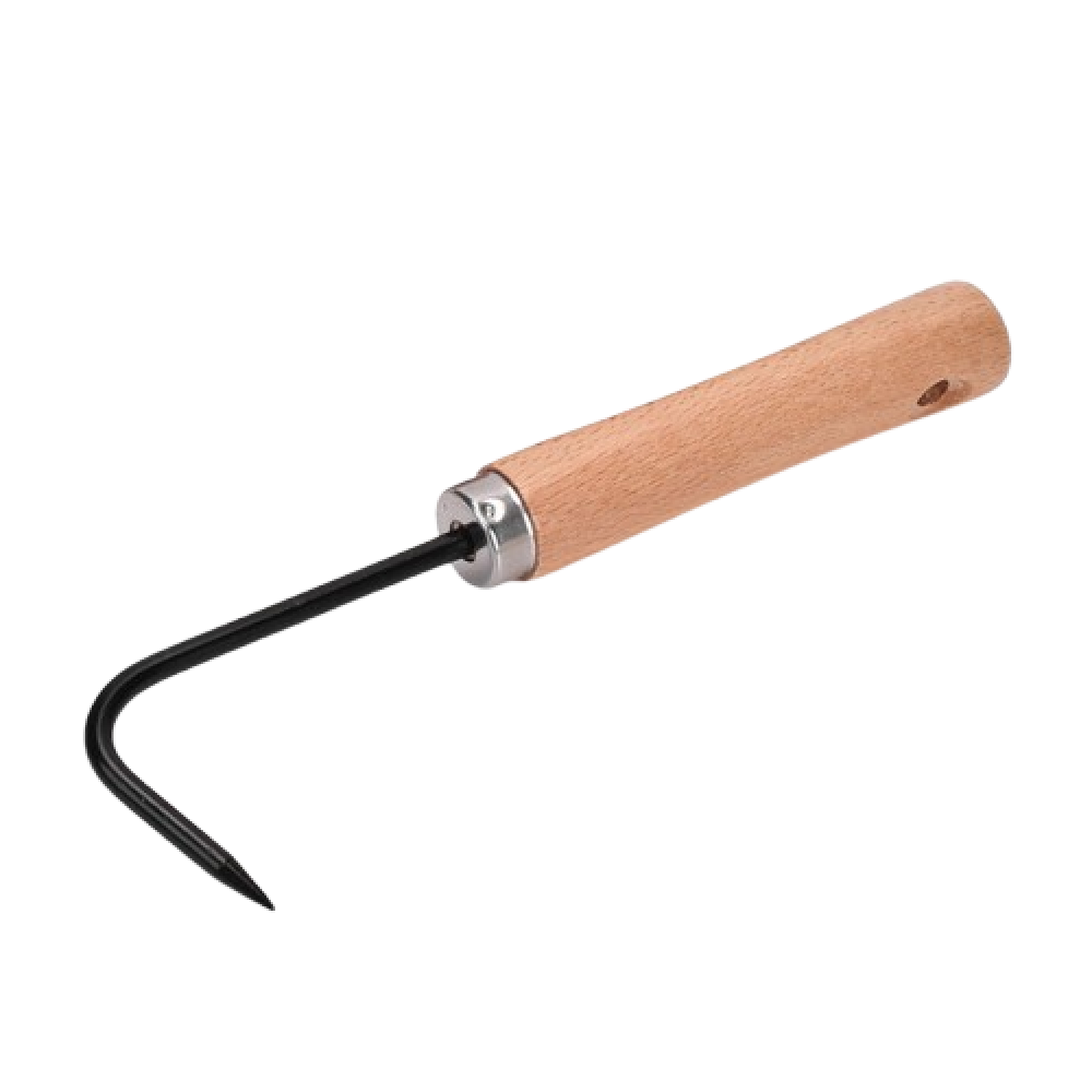 디와이툴즈 잡초 제거 송곳 갈퀴 후크 블랙색상 제초 손잡이 농기구, 1개 10,100원