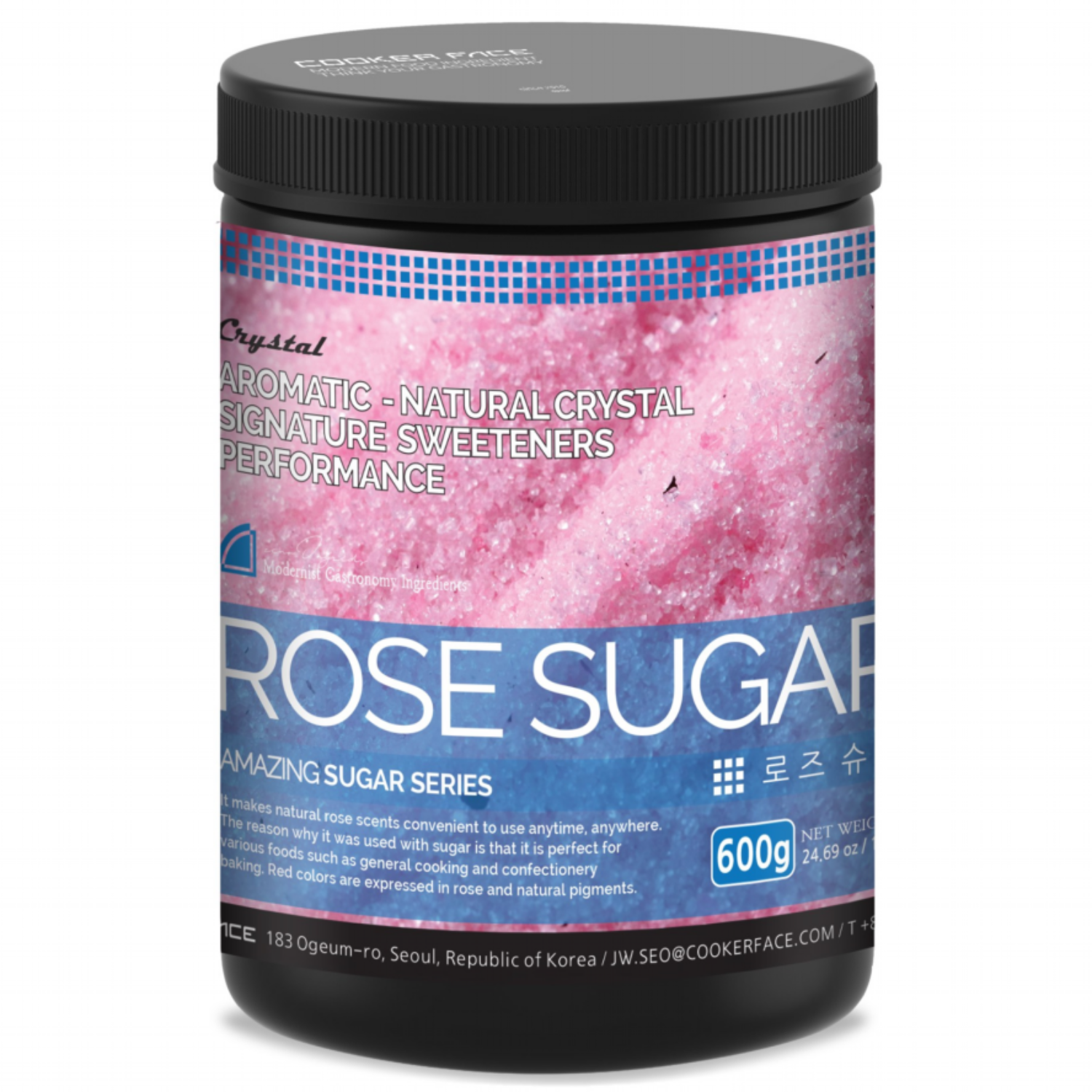 로즈 슈가 / 장미 설탕600g / 아로마틱 슈가 시리즈, 1개, 600g 36,000원