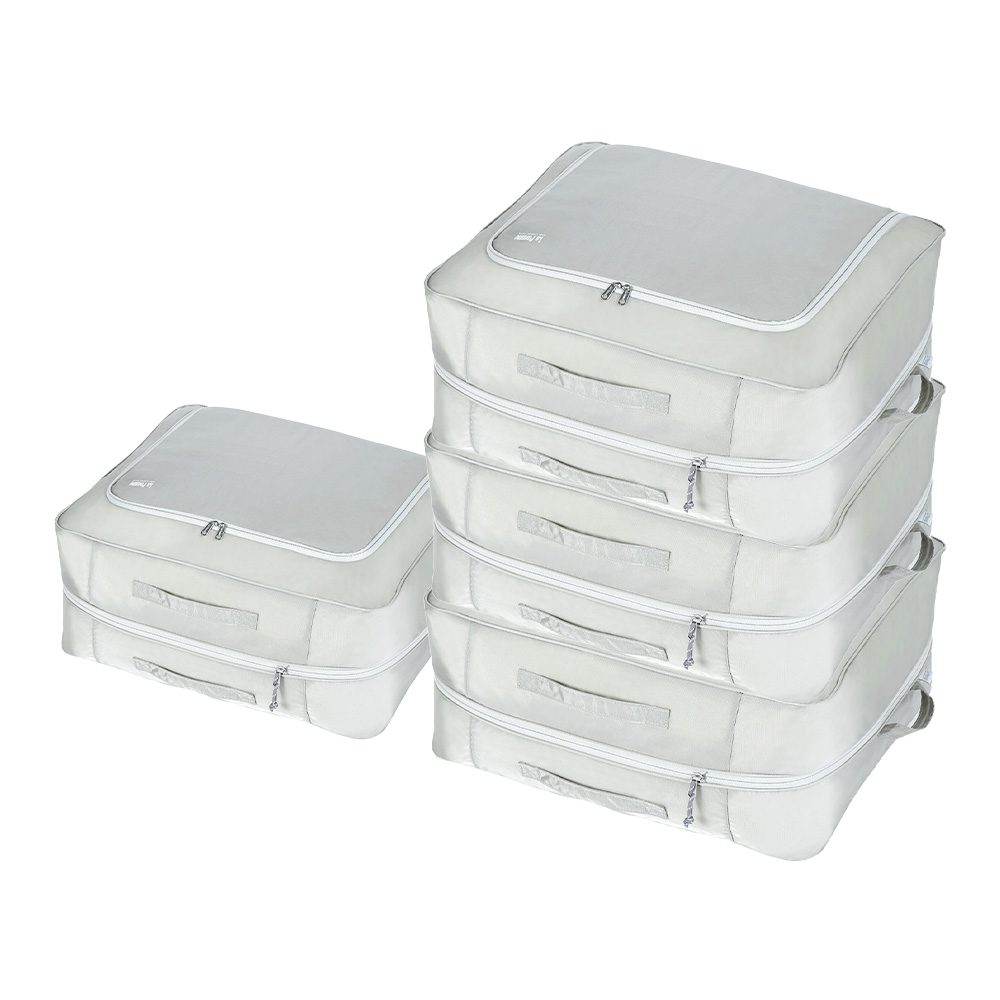 라뽐므 듀얼코어텍스 3세대 에어홀 이불 압축 파우치 가방 4개(XL 1+XXL 3개) 100,000원