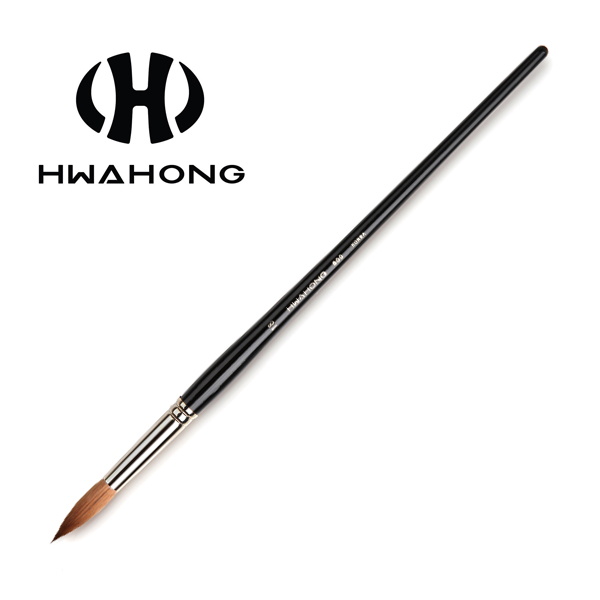 화홍 600R 콜린스키 수채화붓 둥근붓 낱개 세트 / 옵션선택, 10호 19,200원