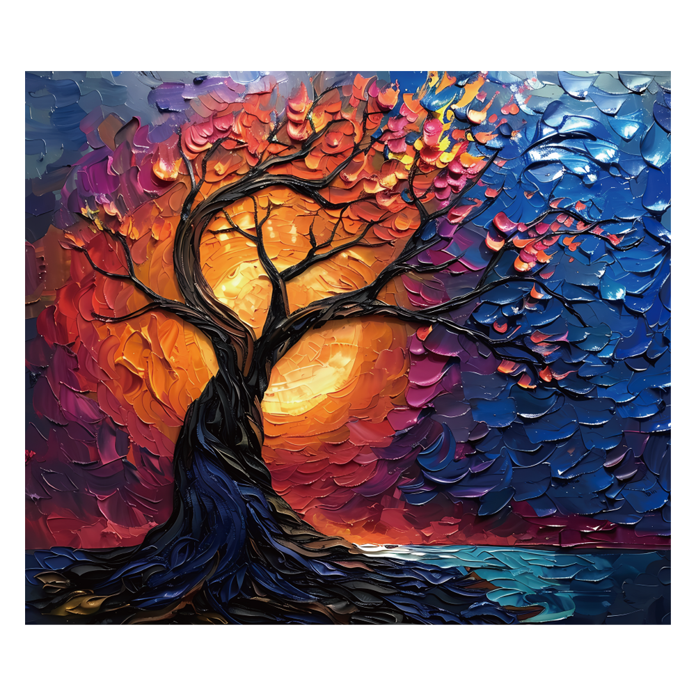 북유럽풍 생명의 나무 캔버스 액자 3 29,000원