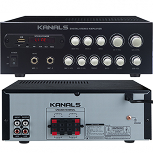 카날스 파워앰프 EMA시리즈 PA용 멀티미디어 기능탑재 블루투스/USB/MP3 대형매장 카페 사용, SM, EMA-190 2체널180W 185,220원