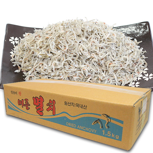 [가온애] 볶음용 세멸치 (지리), 1.5kg, 1박스, 볶음멸치 (지리) 37,500원