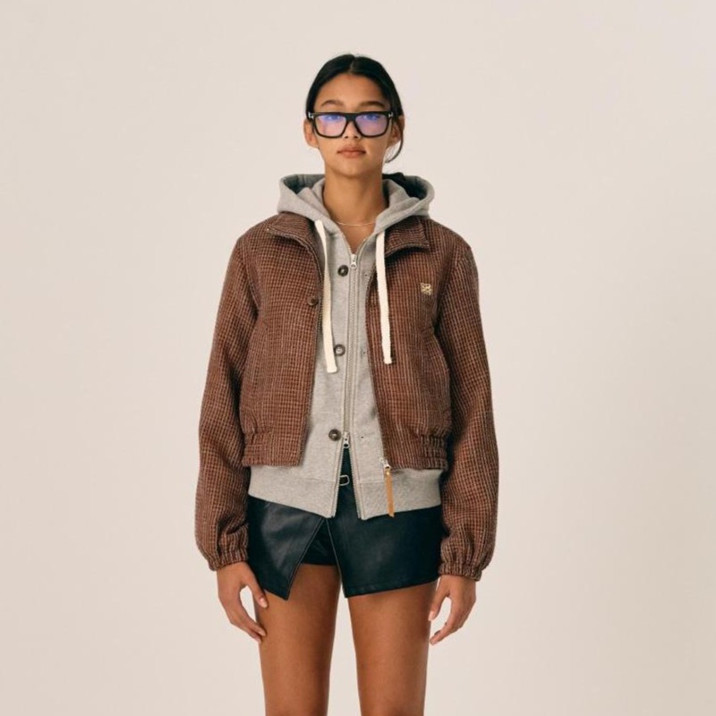 세터 여성용 레체 트위드 집업 자켓 176,710원