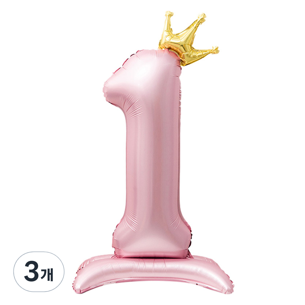 인블룸 대형 왕관 숫자 스탠드 파티풍선 1 23,800원