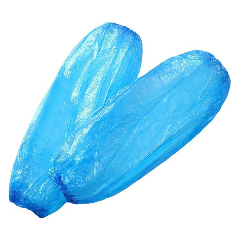 마다꾸미 일회용 위생 비닐 대용량 팔토시 100p, 투명 블루 9,500원