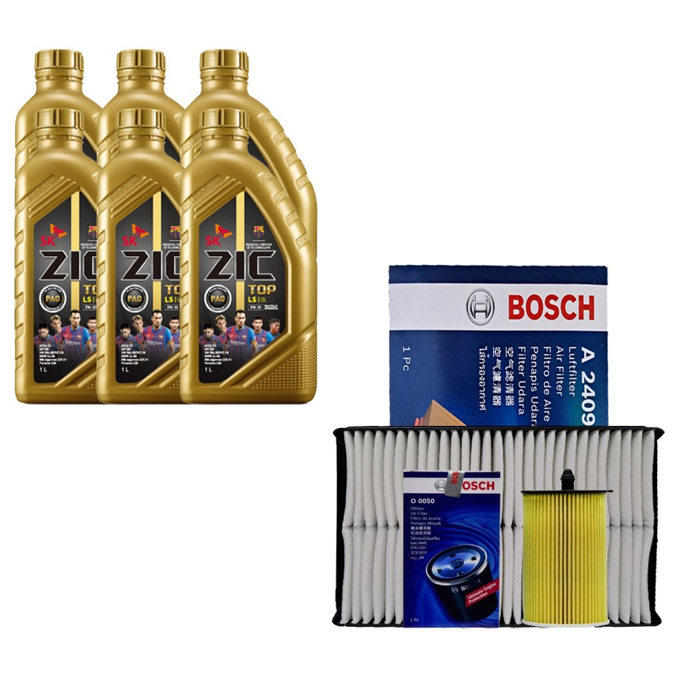 그랜저HG 3.0 가솔린 지크 탑 5W30(6L) 엔진오일세트 0050-2409 110,190원