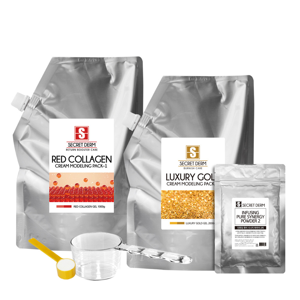 크림 모델링팩 레드콜라겐+럭셔리골드 시크릿덤 세트상품 44,000원