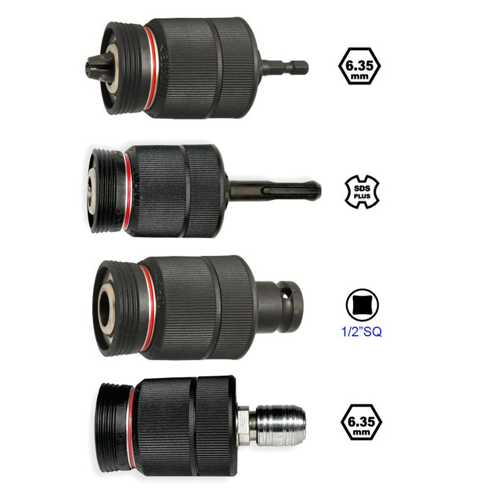 블랙불 원터치 드릴척 키레스척 4종 선택 키레스드릴척 드릴비트 임팩드릴척 꽉조임 방지 28,800원