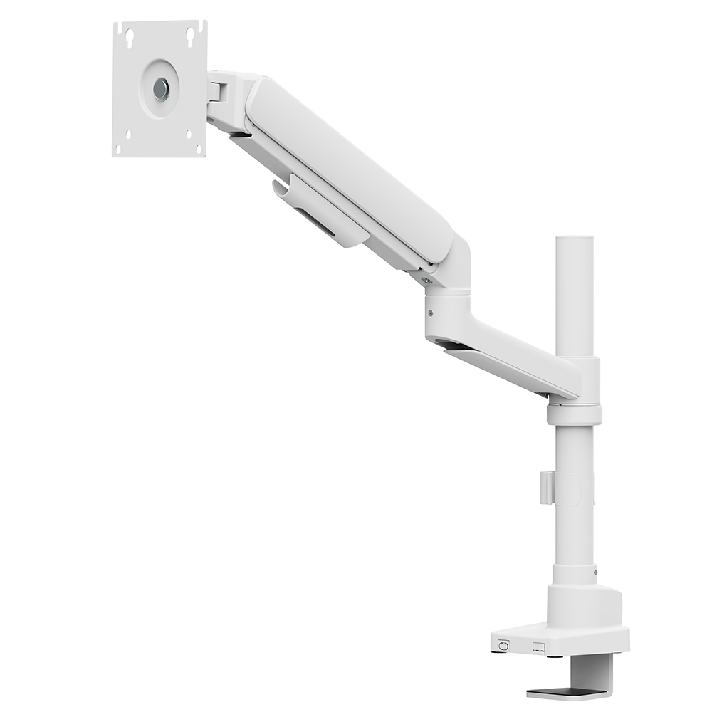 엔산마운트 이지폴암 EZP-15 싱글 파이프형 폴타입 모니터암 모니터거치대, 1개, 화이트 37,900원
