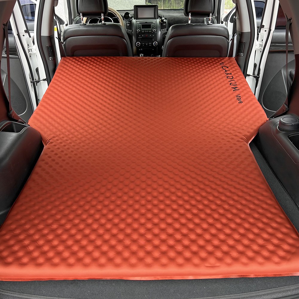카디움 SUV 차박 자충매트 에어 차량용 캠핑 텐트 매트 WV-3035 다크오렌지, 차박 자충매트 WV-3035 다크오렌지 59,900원