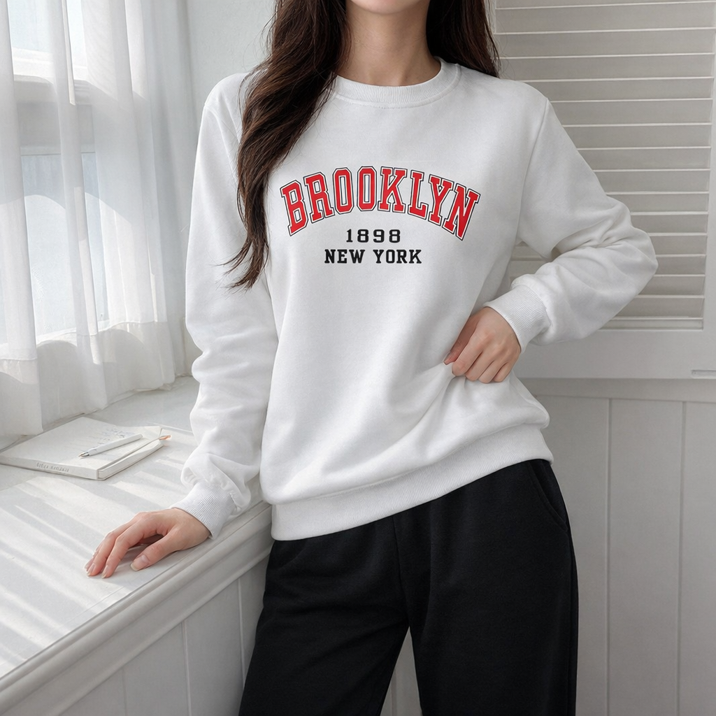 라라온 레터링 레귤러핏 맨투맨 TSP1168 10,900원