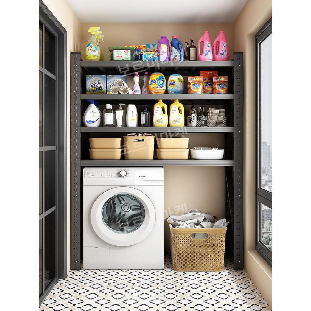 건조기 수납장 세탁기 선반 베란다 다층 수납 및 철제선반 107,700원