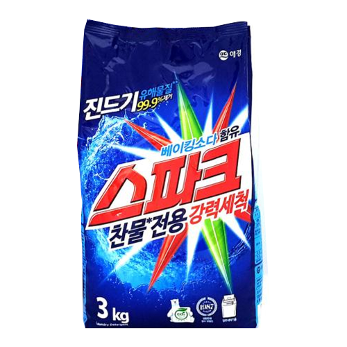 애경 가루세제 세탁세제 찬물전용 빨래세제 베이킹소다 함유, 3kg, 1개 6,640원