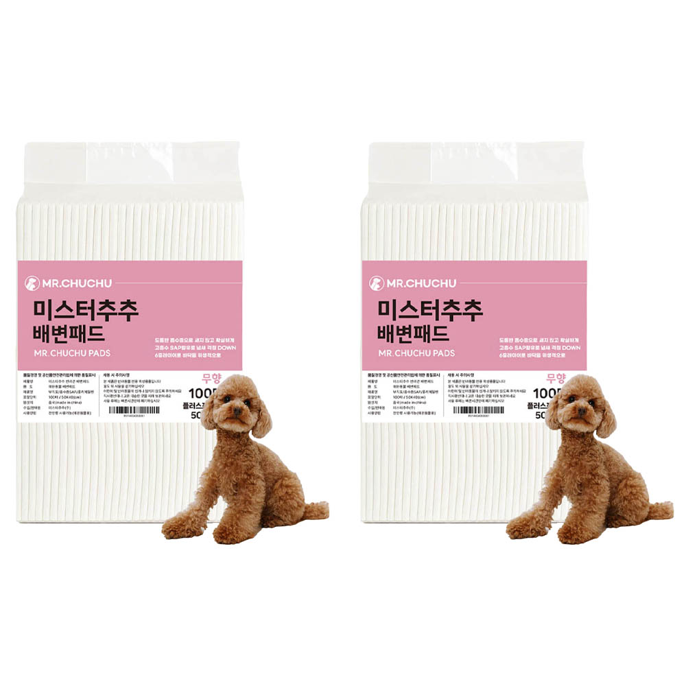 미스터추추 강아지 배변패드 플러스 무향 20g 20,600원