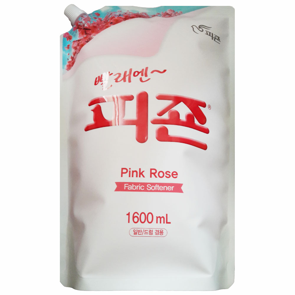 피죤 프리미엄 섬유유연제 핑크로즈 리필, 1.6L, 1개 5,800원
