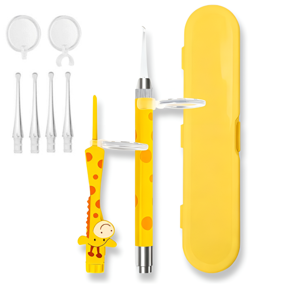 아데트 빛나는 LED 귀이개 기린 이어클리너 귀후비개, 1개, 1세트 12,000원