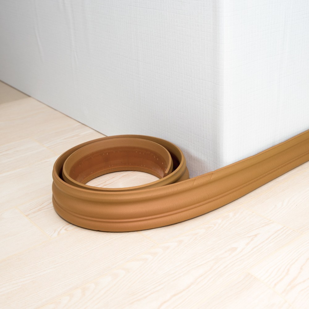 HD현대시트 쿠션 몰딩 굽도리 평몰딩 웨인스코팅 연질 경량 접착식 잘라쓰는 몰딩테이프 5미터, 1세트, 초코브라운(FC-6482) 18,530원