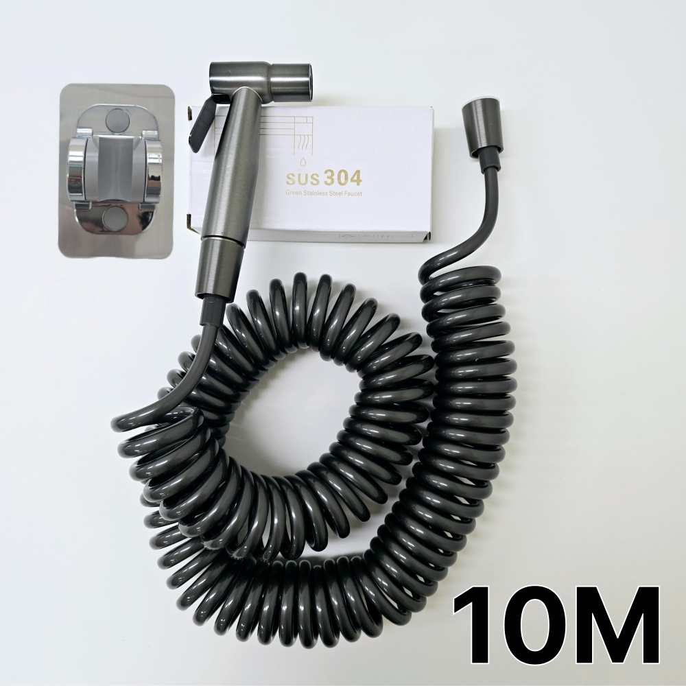 프라니 베란다호스 분사기 거치대 10m, 블랙, 1세트 25,800원