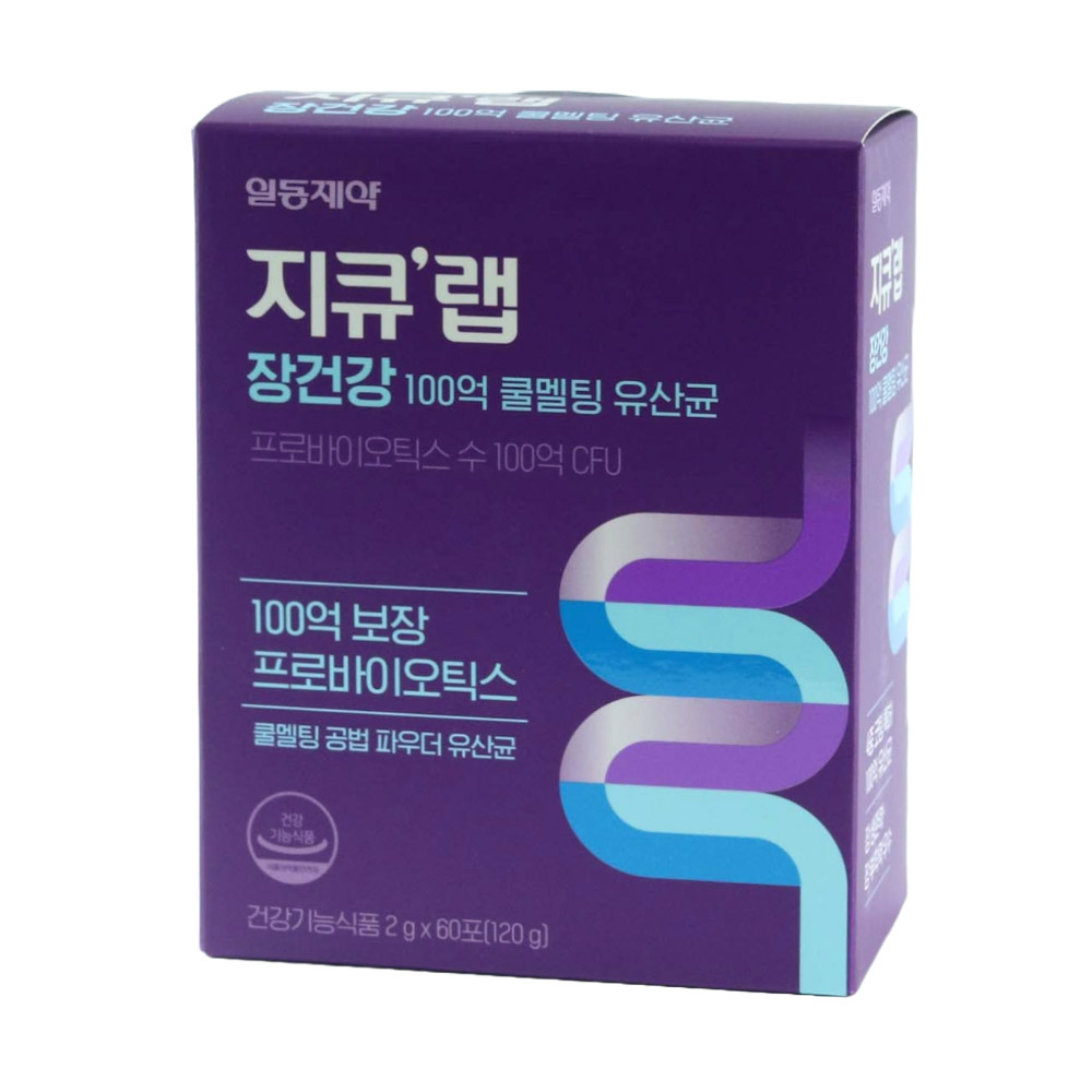 지큐랩 쿨멜팅 유산균 장건강 100억 2g X 60포 69,300원