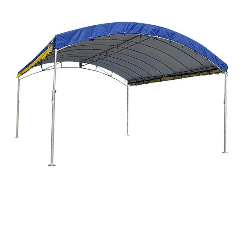 이동식 캐노피 차고지 야외 방수 주차장텐트 차고 농업용, 5.8x10m 골격+둘레 천+두꺼운 650,000원