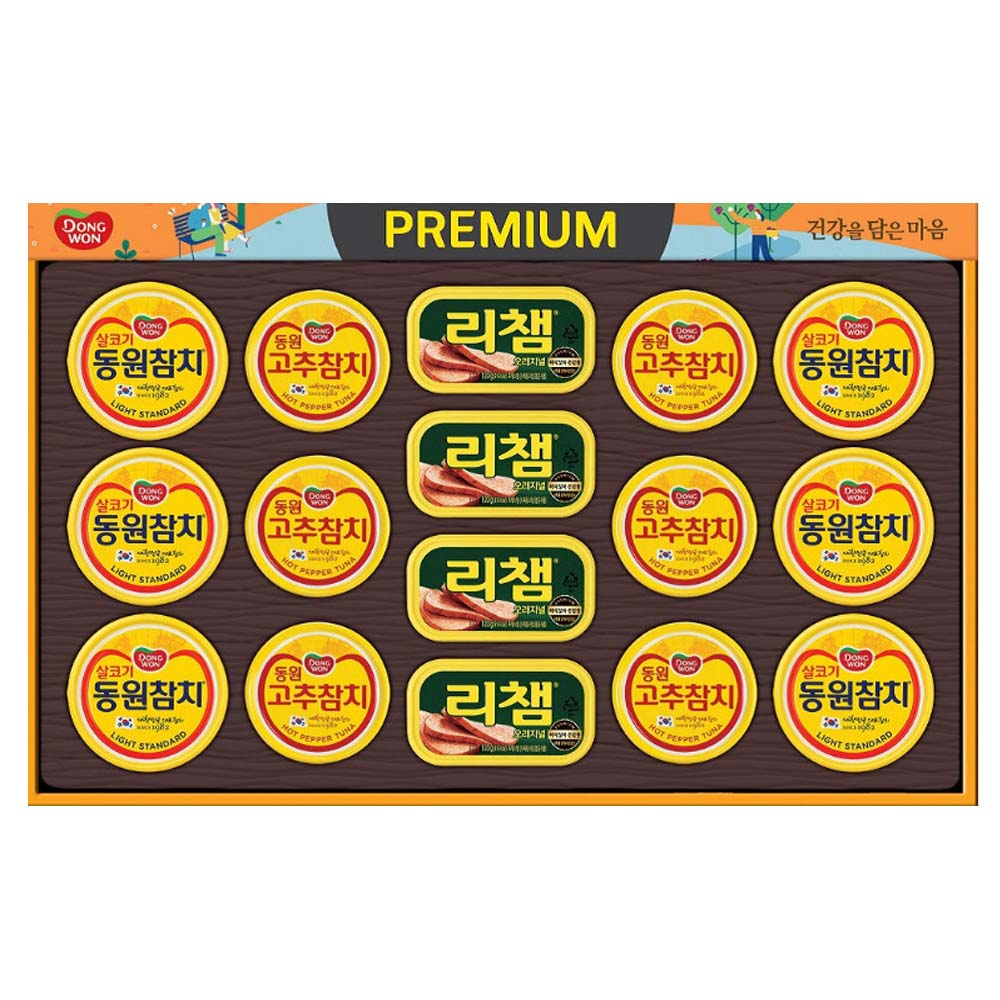 동원참치 선물세트 튜나리챔 64호 명절선물세트 39,900원