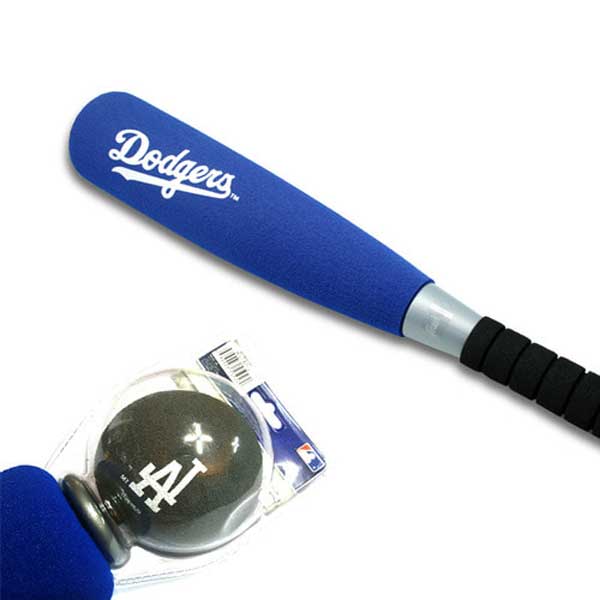 MLB LA다저스 주니어 폼배트 폼볼 야구공 어린이 야구배트 21,600원