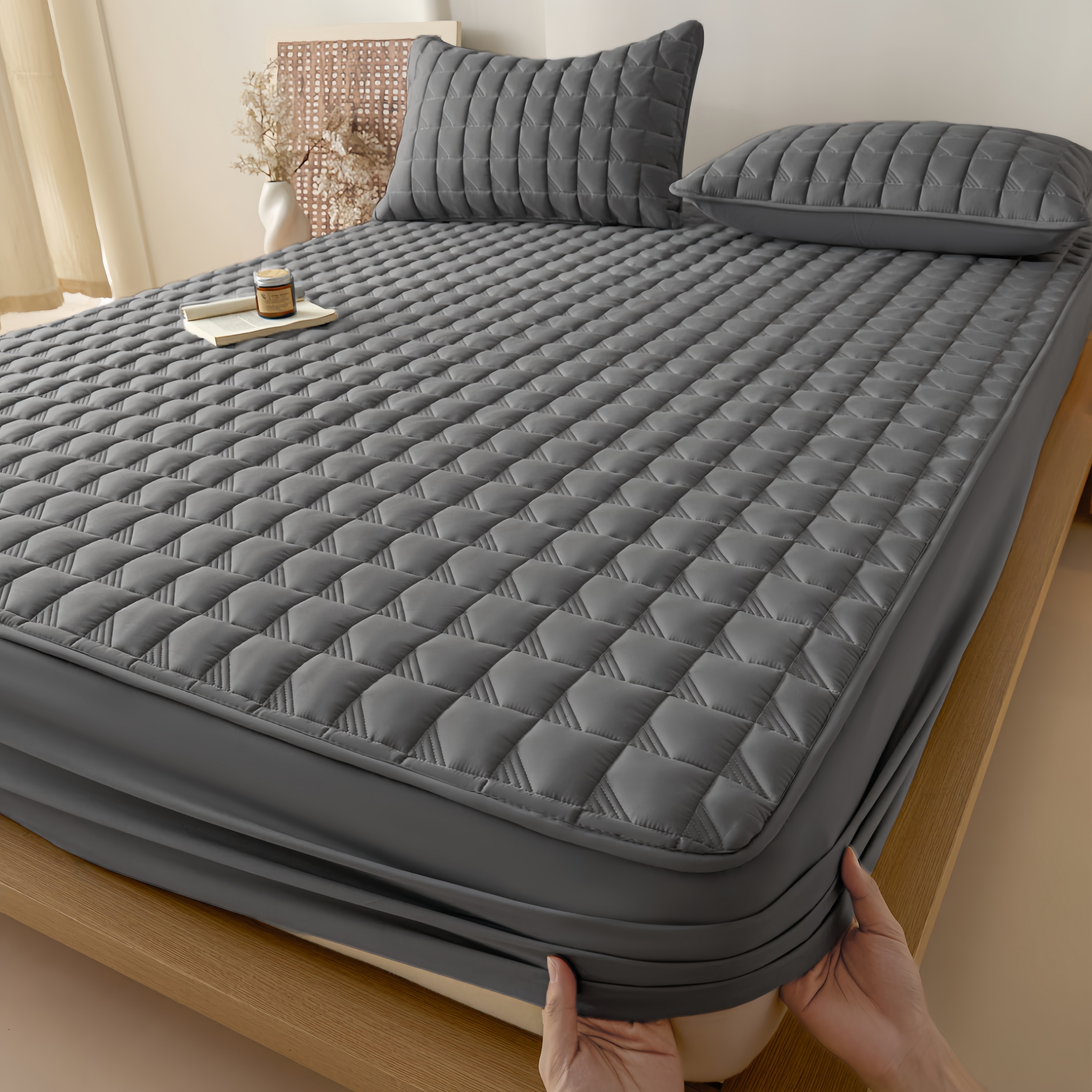 Gawik 더베드 누빔 매트리스 침대 커버 15,800원