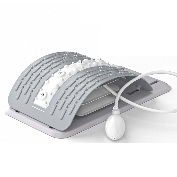 허리스트리칭기 에어공기압 에어리프트 넥픽스허리마사지기 등마사지기, 허리스트레칭기 회색, 1개 15,800원