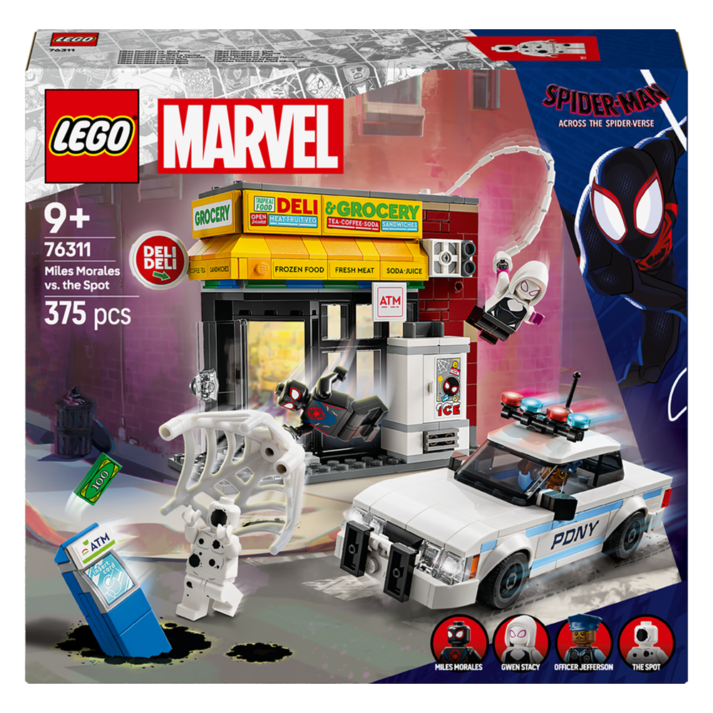 레고 76311 스파이더맨 어크로스 더 유니버스 마일스 모랄레스 대 스팟 55,950원