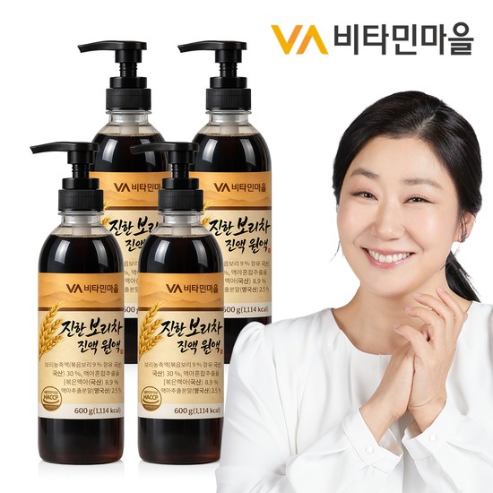 진한 보리차 진액 원액 600g x 4병 74,610원