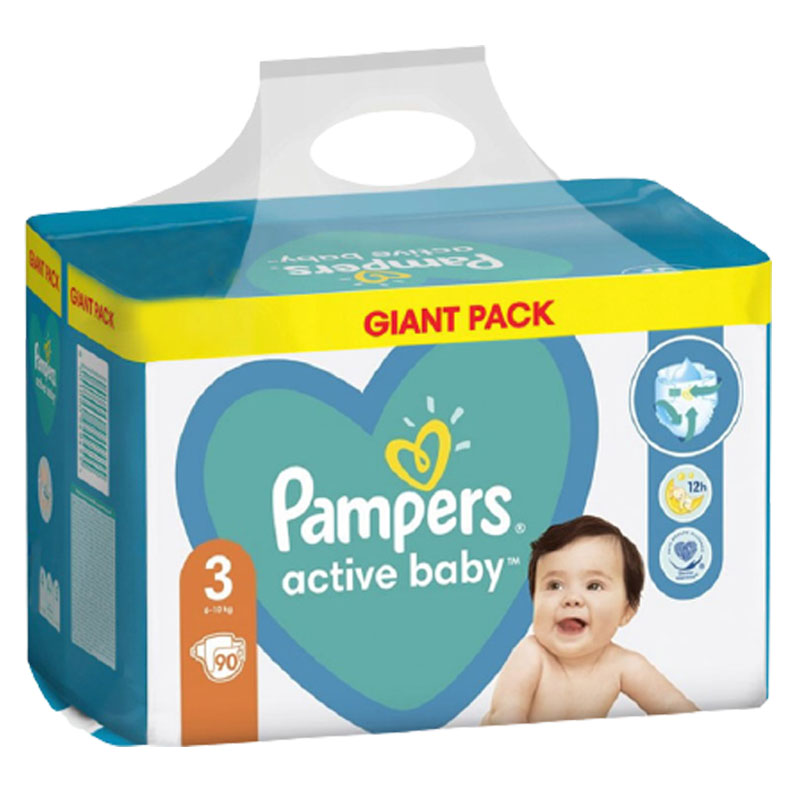 데코마당 유로 베이비드라이 기저귀, 90매 36,450원