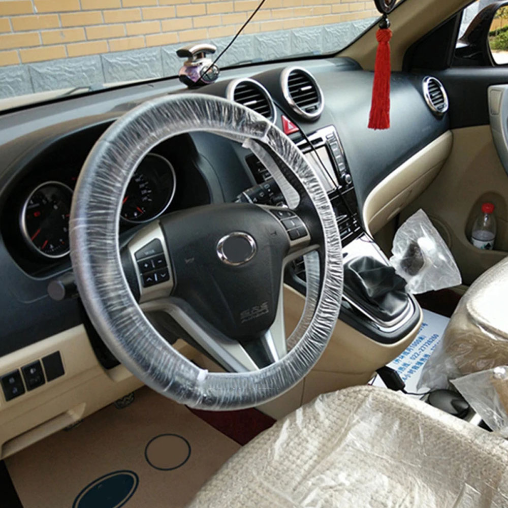 일회용 자동차 차량용 비닐 핸들 커버 카바 500p 25,000원