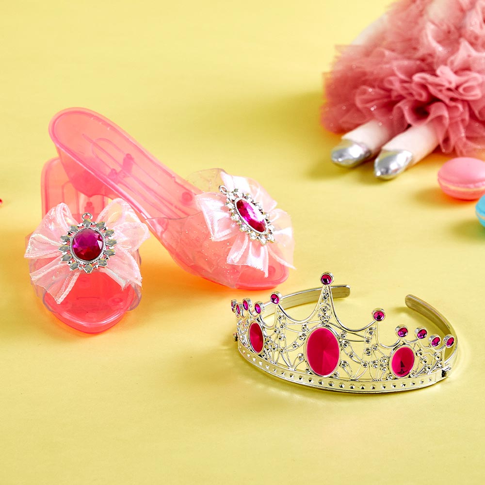 모던하우스 프린세스 샤이닝 티아라+구두 SET 10,900원