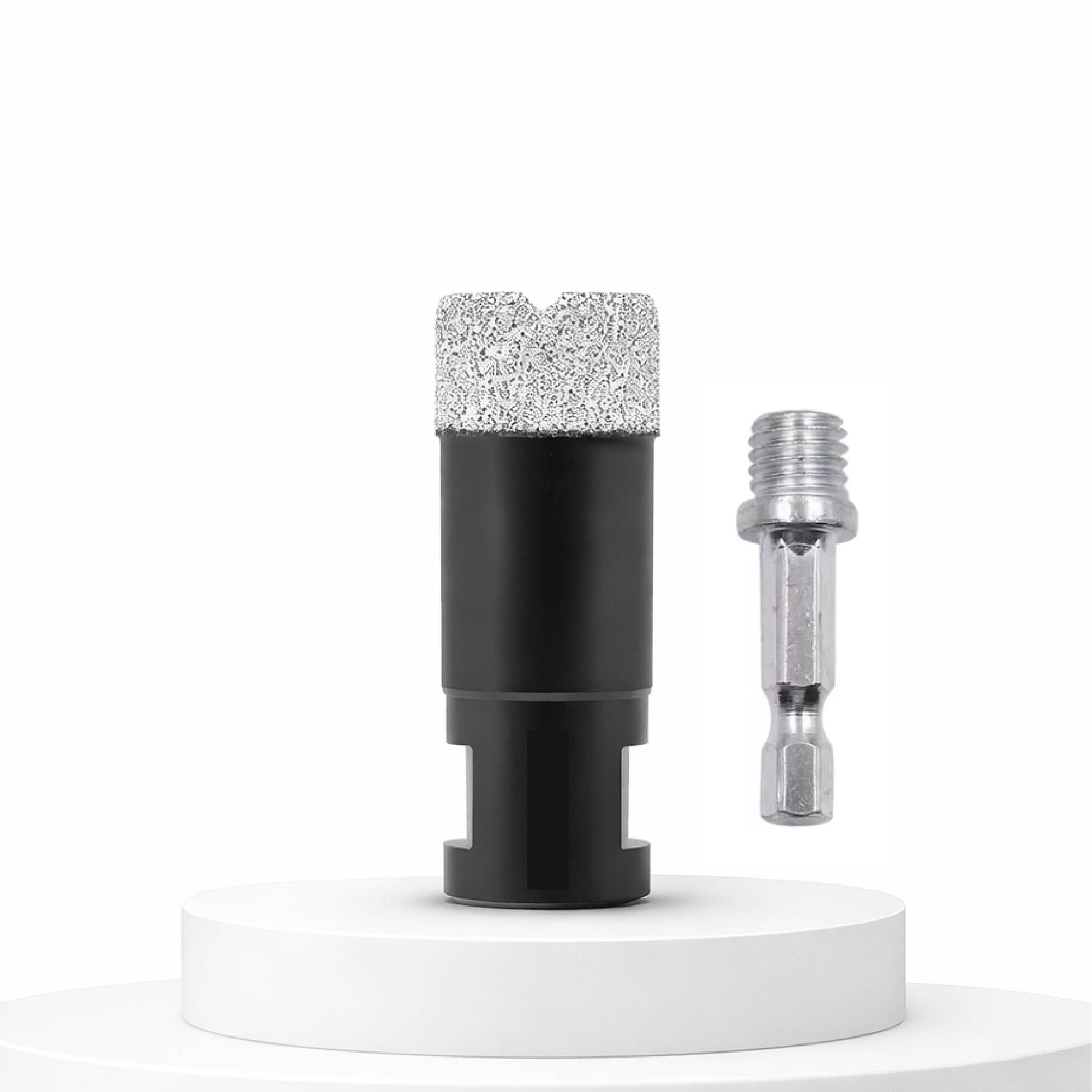 플로메리아 고강도 다이아몬드 홀쏘 35mm M10 그라인더용 융착 코어 비트 포세린 대리석 타일 도자기 구멍 기리 유리 홀커터 홀소, 1세트 28,900원