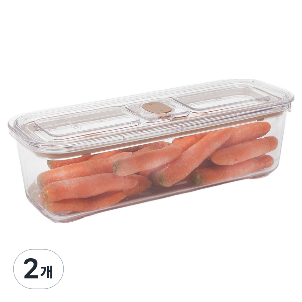 prepara 브루클린 트라이탄 밀폐용기 베이지 7호, 2개, 1.5L 51,800원